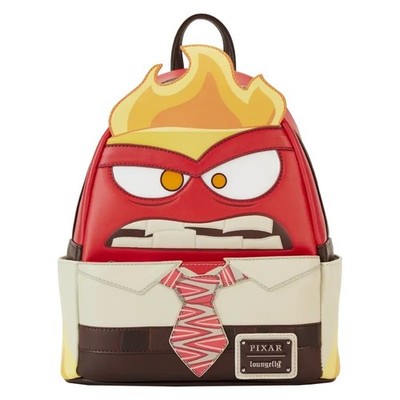 Loungefly Inside Out Anger Cosplay Mini Backpack and Wallet  display picture 3