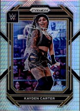 Kayden Carter 2023 Panini Prizm WWE Hyper #118 Pro Wrestling Trading Card