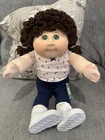 Cabbage Patch Kids Babyland Exclusive Doll 2008 BLE Playalong Brown Hair Green