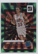 2022-23 Panini Donruss Rated Rookie Holo Green Laser Luke Travers #248 1c5x