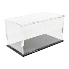 Vitrine de comptoir en acrylique transparent 1:24 pour figurines de