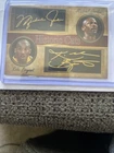 Michael Jordan Kobe Bryant  Historic Cuts Auto Fascimile Basketball Card