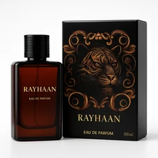 Rayhaan Tiger EDP 3.4 oz / 100ml Men’s Cologne Perfume Long Lasting – New in Box