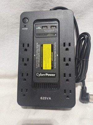 CyberPower ST625U Standby UPS System 625VA 360W 8-Outlet Battery Backup Surge Ne