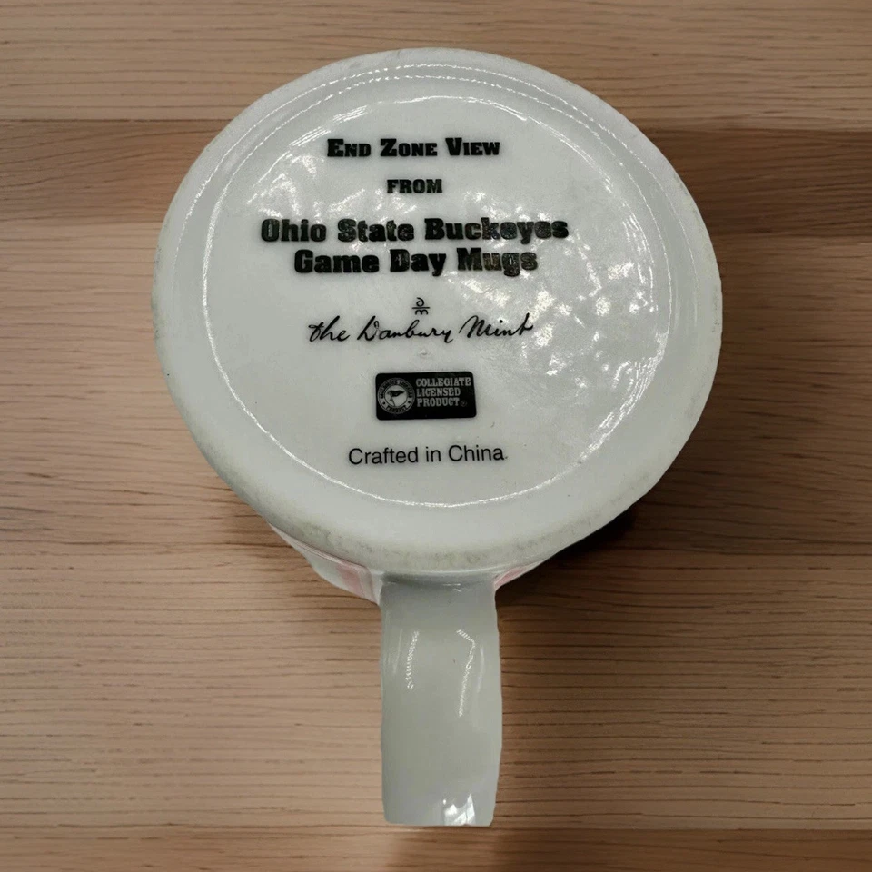 Ohio State Buckeyes Danbury Mint Game Day Mugs Set of 3 – Mid 2000s NCAA - Image 3 of 4