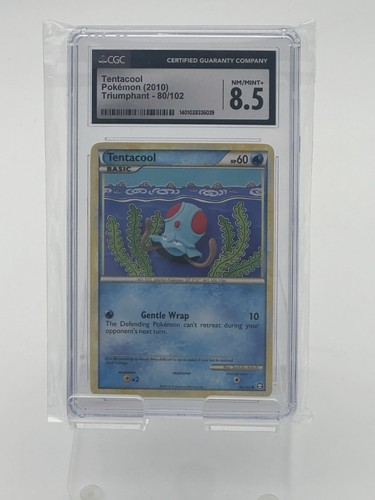 Tentacool graded CGC 8.5 for sale on eBay