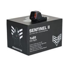 Swampfox Sentinel II 1x20mm Red/Green Dot Sight 3 MOA sight RMSc footprint