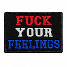 Funny Patriotic Tactical Morale Patch F Your Feelings