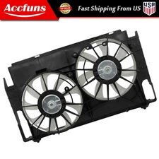 Dual Radiator Condenser Cooling Fan Assembly TO3115177 Fit For 14 Toyota RAV4