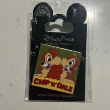 Disney Parks Trading Pin Chip N Dale Pop Art Style Disney Pin