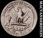 1944 Silver Washington Quarter - Scarce  Better Date  No Reserve  #M594 — photo 2