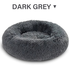 40-120Cm round Long Plush Dog Kennel Winter Warm Pet Sleeping Bed Dog House Dogs