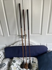 Set of 3 Antique Vintage Brassie Hickory Woods restoration project