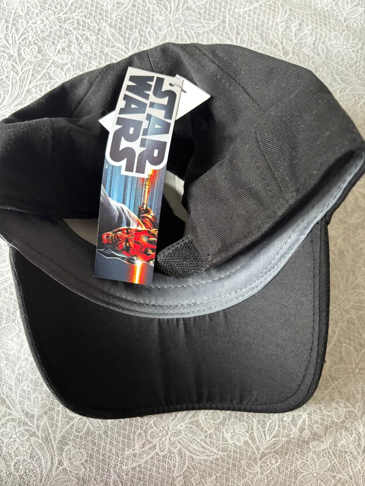 Винтажная 2013 Disney Parks Star Wars Mickey Mouse шляпа - джедаи против Дарта Мола - ярлыки - Изображение 4 из 4