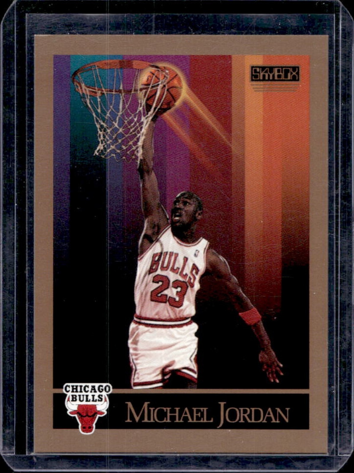 PSA9 SKYBOX MICHAEL JORDAN 1990 NBA カード Michael Jordan 1990-91 Skybox Basketball Card #41 Graded PSA 9