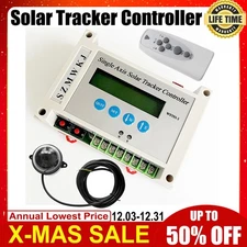 Single Axis Solar Panel Tracking Sunlight Tracker Controller DIY PV Solar System