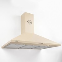 Gurari GCH C 147 BG 9 N+Umluft, Dunstabzugshaube 90 Cm 1000M³/H Wandhaube Creme