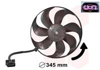 LüFter MotorküHlung VAN Wezel 5888744 FüR Skoda Seat Audi VW 1J6 Golf A3 Octavia