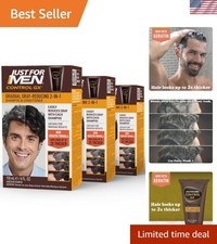 Control GX 2-in-1 Gray Reducing Shampoo & Conditioner, Pack of 3 - 4 Fl Oz Each