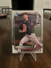 2025 Bowman - Yu-Min Lin 1st Bowman Chrome Prospects #BCP-27