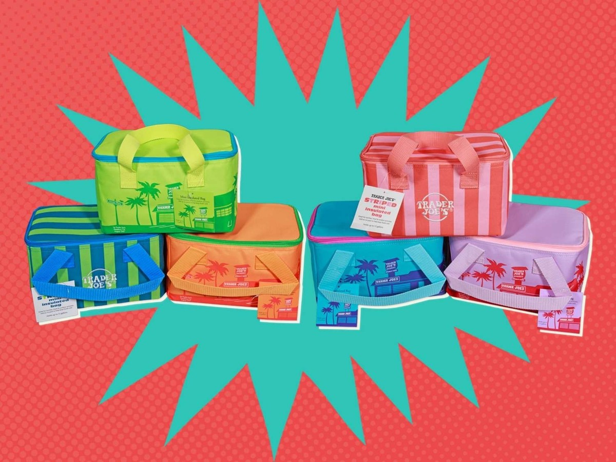 Trader Joe's Mini Insulated Bag 2026 SET OF 2 CHOOSE YOUR COLORS