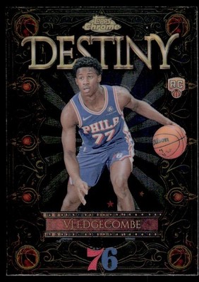 2025-26 Topps Chrome Destiny VJ Edgecombe Philadelphia 76ers #D-3