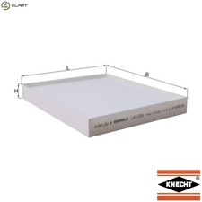 FILTER CABIN AIR LA 1526 FOR HYUNDAI TUCSON/III/SUV i30/Kombi/Van/FASTBACK 1.0L