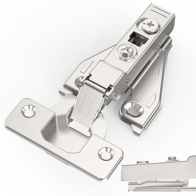 Chibery 1/8'', 1/4'', 5/16'' Overlay Soft Close Concealed Hinge For Face Frame Door