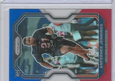 Anfernee Jennings 2020 Panini Prizm Red White & Blue Prizm #371 RC