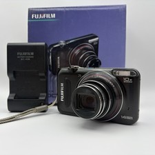 Fujiflm FinePix T300 14.0MP Compact Digital Camera Black Tested w/Charger