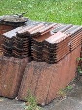 Roof Tiles Double Roman 98 Pieces