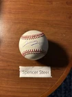 New ListingCincinnati Reds Spencer Steer #7 Autographed MLB Baseball MLB Authenticated