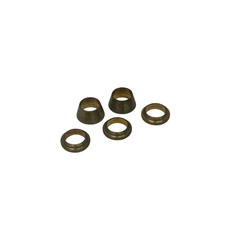 Lot of 5 – Brass Compression Sleeves Ferrules