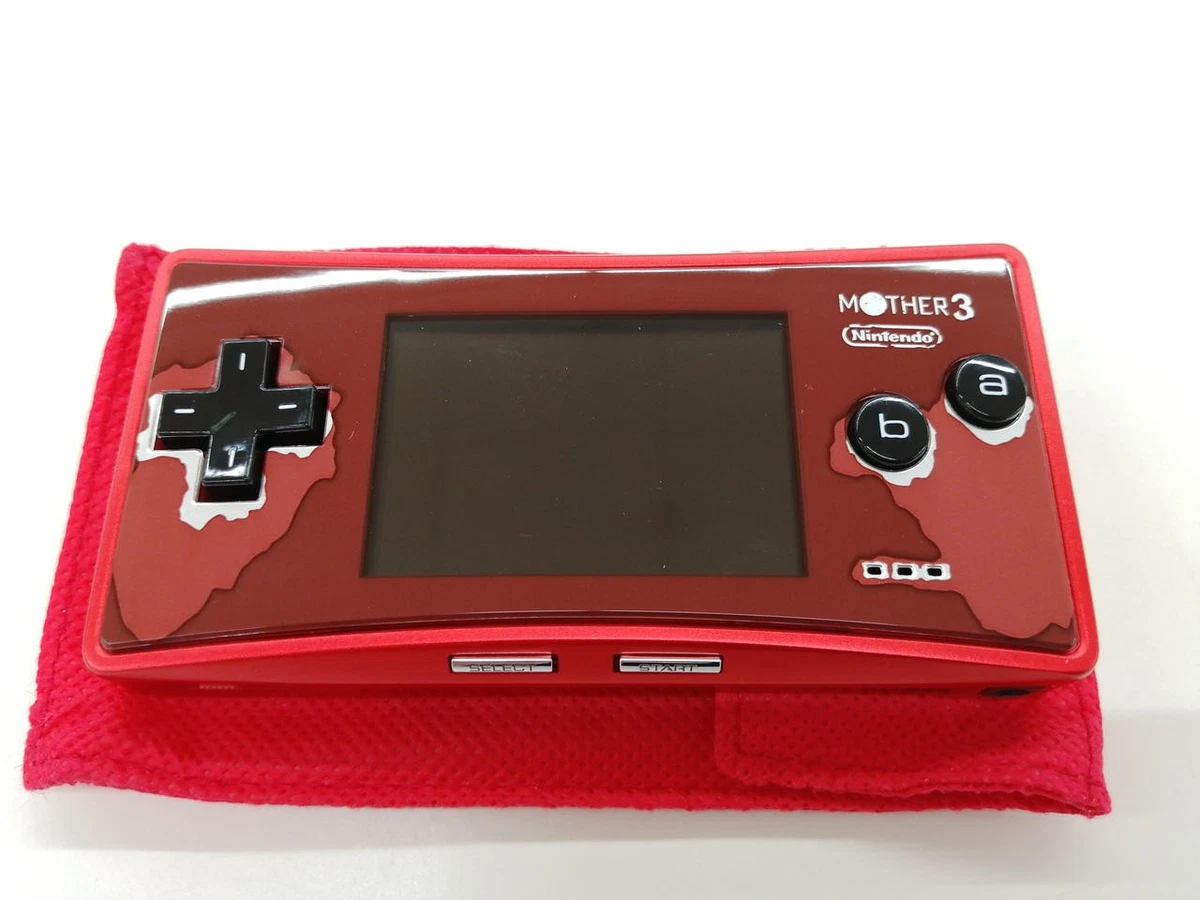 MOTHER 3 Nintendo Game Boy Micro Red Limited Edition Deluxe Box