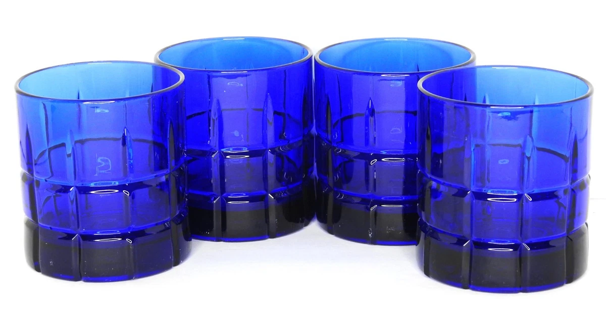 Anchor Hocking Cobalt Blue Glassware In Cobalt Glassware for sale