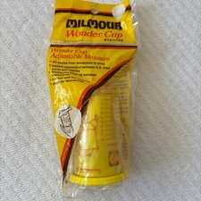 Vintage Milmour Wonder Cup Sunshine Cookies Adjustable 1 Cup Measuring Cup