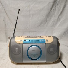 Free shipping 06-067 SONY CFD-E100TV CD Radio Cassette Player