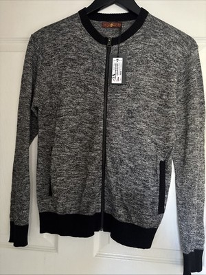7 for All Mankind SWEATER BOMBER MSPORTWEAR 100 % COTTON Size  M. For Boys