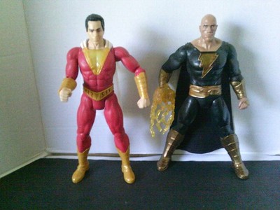 Shazam/Black Adam Thunder Punch Shazam & Power Punch Black Adam 12-inch Figures