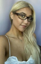 New Vintage ALAIN MIKLI AL 54-18-135 Tortoise Women's Eyeglasses Frame France D