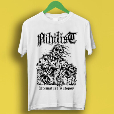 T-Shirt Nihilist vorzeitige Autopsie begraben entfesselt krankhafter Tod Geschenk P31