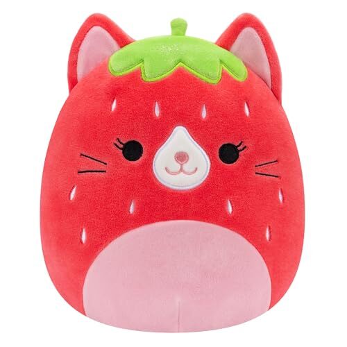 Squishmallows Original 12-Inch Olma Strawberry Cat - Official Jazwares Plush