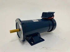 DC MOTOR, 1.5HP, Brush Type with heavy duty brushes, 180V, 2500 RPM, 56C face