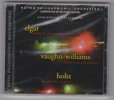 Royal Philharmonic Orchestra CD NEW Elgar, Vaugh-Williams, Holst