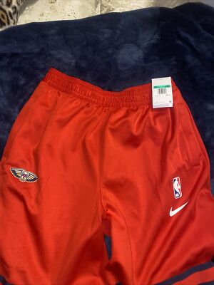 Nike NBA Authentics New Orleans Pelicans Team Issued Shorts XL-Tall $90