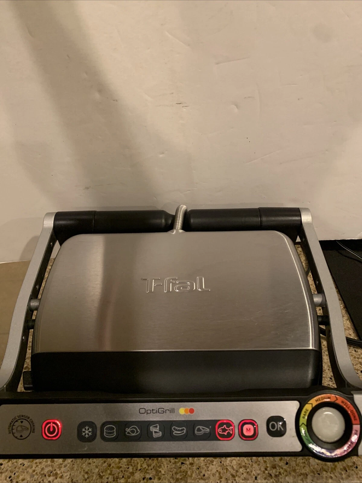 T-Fal OptiGrill SERIE 8351s1 Meat Grill Automatic Sensor Indoor Grill Silver