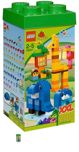 NEW LEGO 10557 - DUPLO Giant Tower XXL (200 Pieces) Lot Creator | eBay