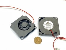 2 Pieces 12V Blower Fan 5010 5cm cooling 50mm x 10mm 2pin quite silent E31