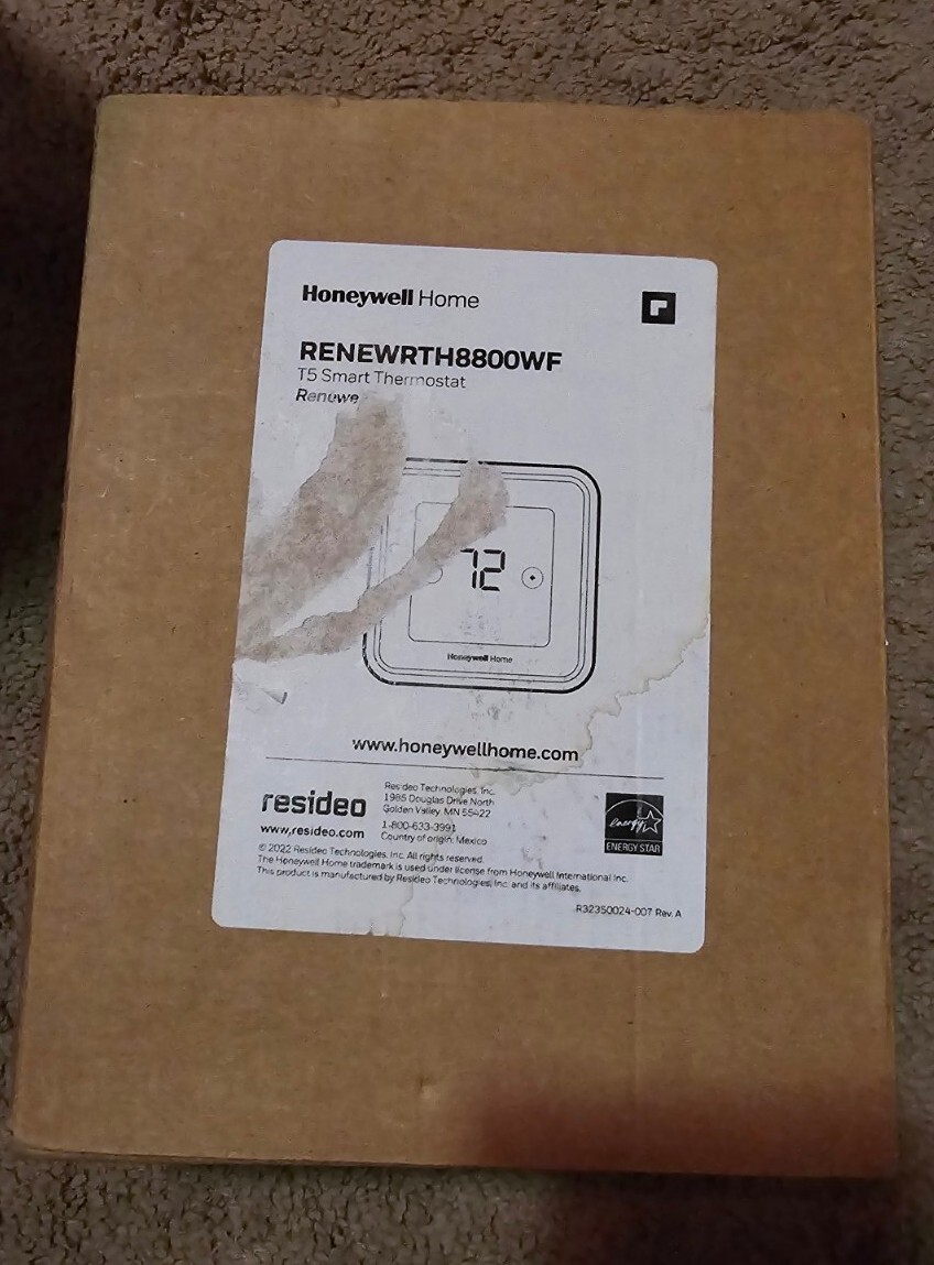 Honeywell Home T5 Wi-Fi Smart Thermostat - RTH8800WF