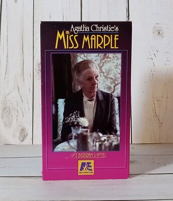 Agatha Christie's Miss Marple At Bertram's Hotel VHS Tape 1987 BBC TV Mystery